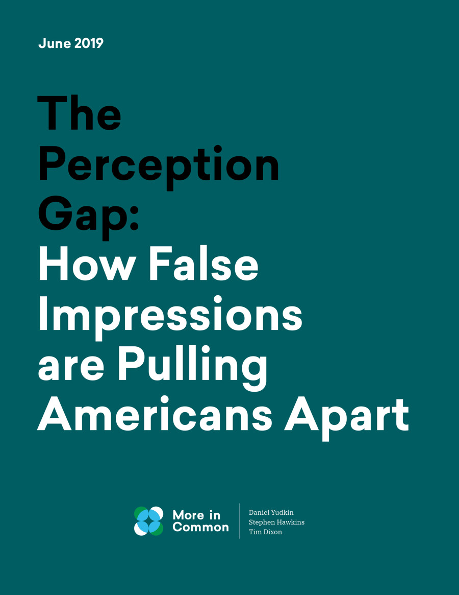(USA) The Perception Gap : comment des impressions erronées éloignent les Américains les uns des autres