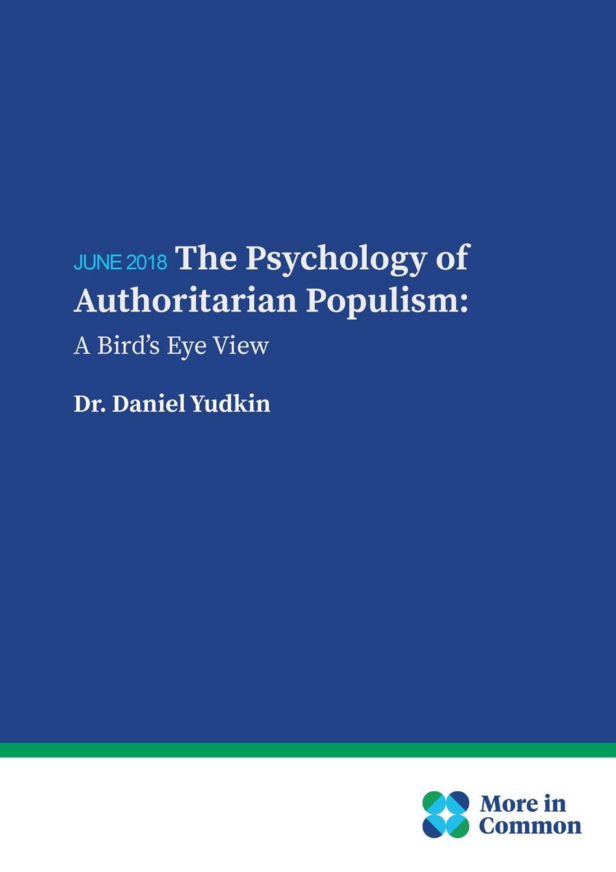 La psychologie du populisme autoritaire